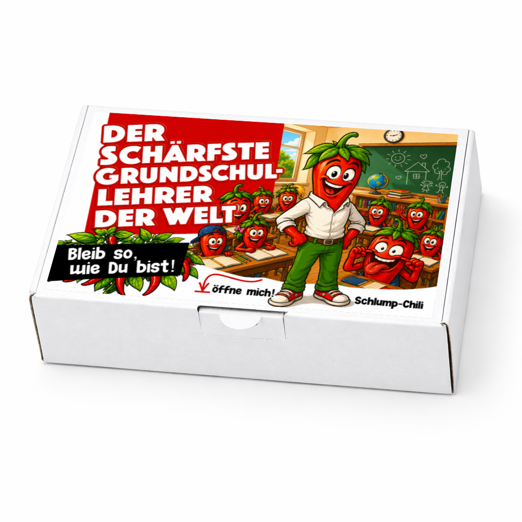 Der schärfste Grundschullehrer der Welt - Ein witziges Geschenk