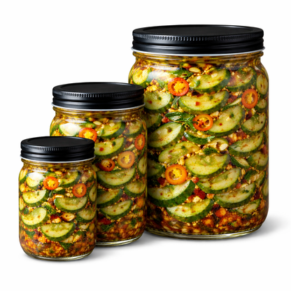 Scharfer Gurkensalat mit Chili "Dill Schweiger"