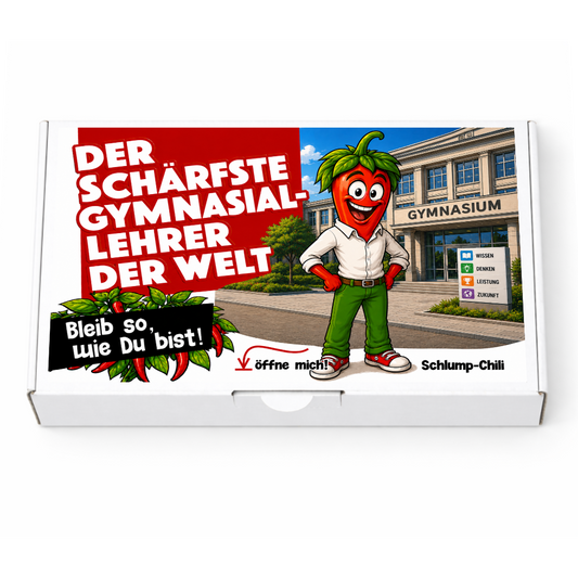 Der schärfste Gymnasiallehrer der Welt - Ein witziges Geschenk