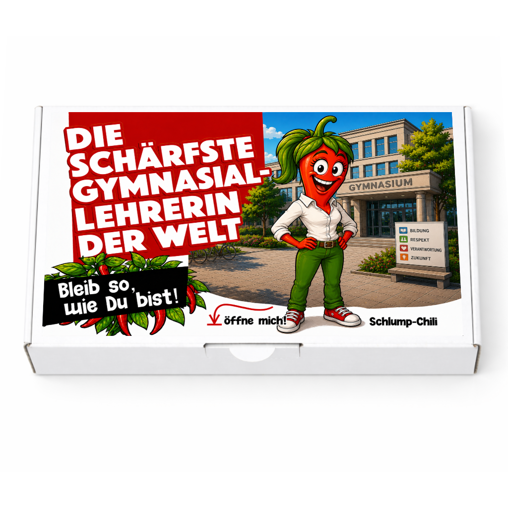 Die schärfste Gymnasiallehrerin der Welt - Ein witziges Geschenk