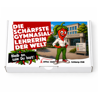Die schärfste Gymnasiallehrerin der Welt - Ein witziges Geschenk