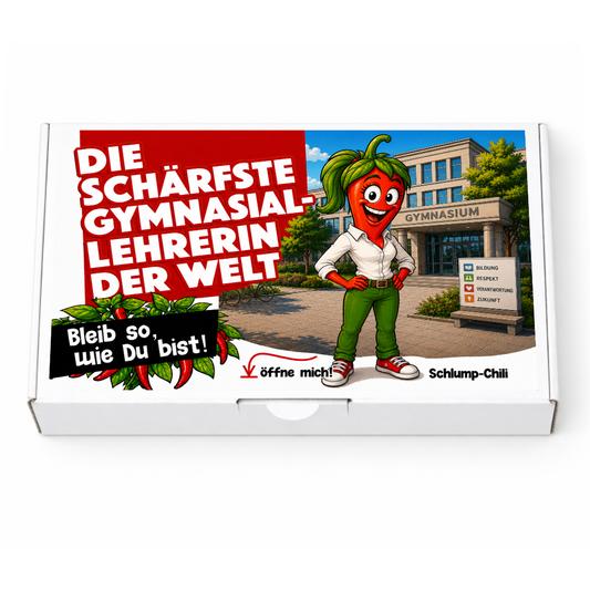 Die schärfste Gymnasiallehrerin der Welt - Ein witziges Geschenk