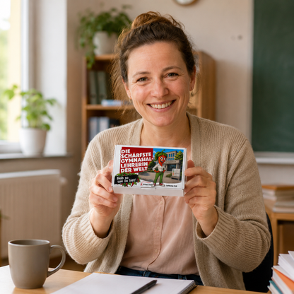Die schärfste Gymnasiallehrerin der Welt - Ein witziges Geschenk