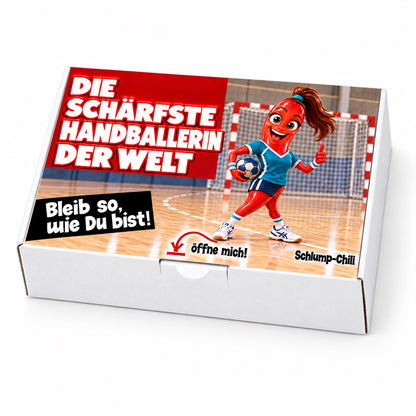 Die schärfste Handballerin der Welt - Ein witziges Geschenk!