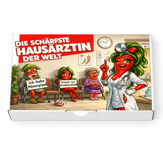 Witziges Geschenk für Hausärztin