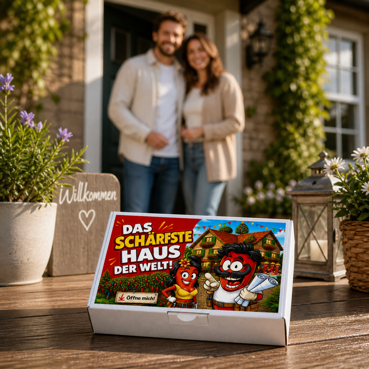 Das schärfste Haus der Welt - Ein witziges Geschenk!