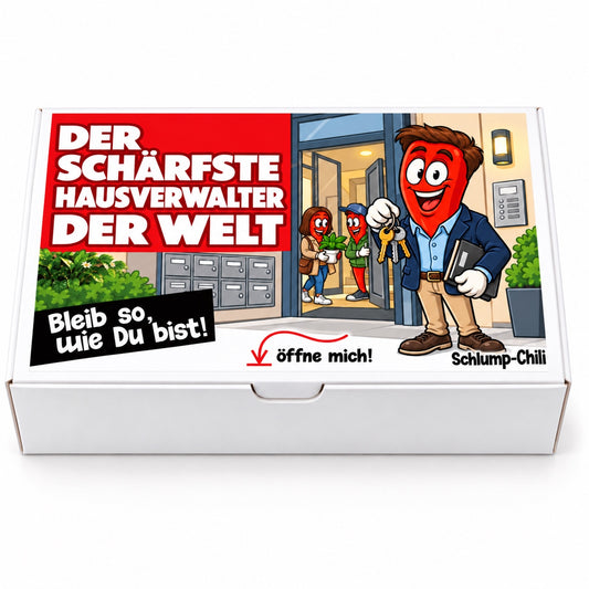Der schärfste Hausverwalter der Welt – Schachtel frontal