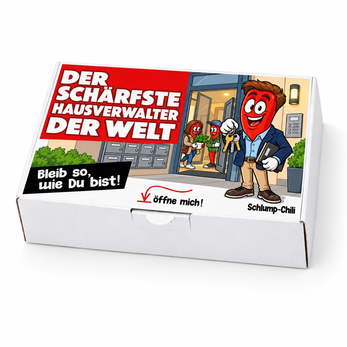 Der schärfste Hausverwalter der Welt – Schachtel schräg