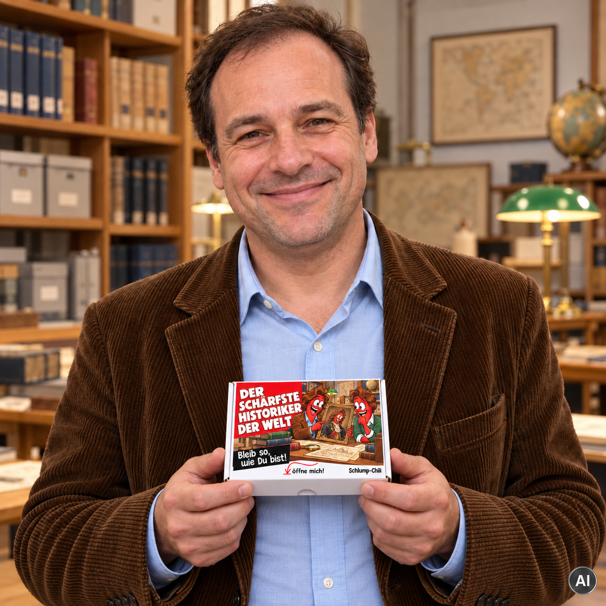 Der schärfste Historiker der Welt – Geschenkidee (AI)