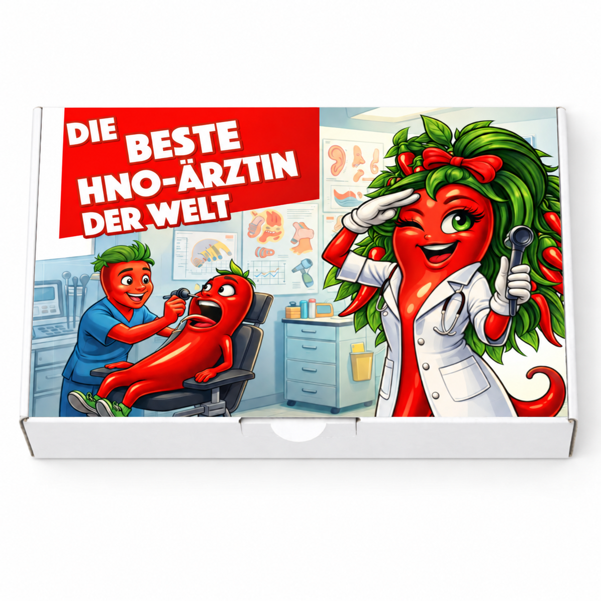 Die beste HNO-Ärztin der Welt Geschenkset