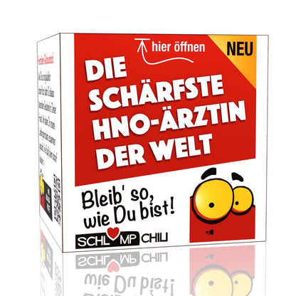 Lustiges Präsent für die Hals Nasen Ohren Ärztin