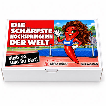 Die schärfste Hochspringerin der Welt - Ein witziges Geschenk!