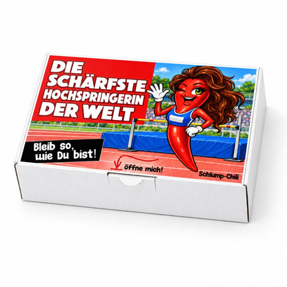 Die schärfste Hochspringerin der Welt - Ein witziges Geschenk!