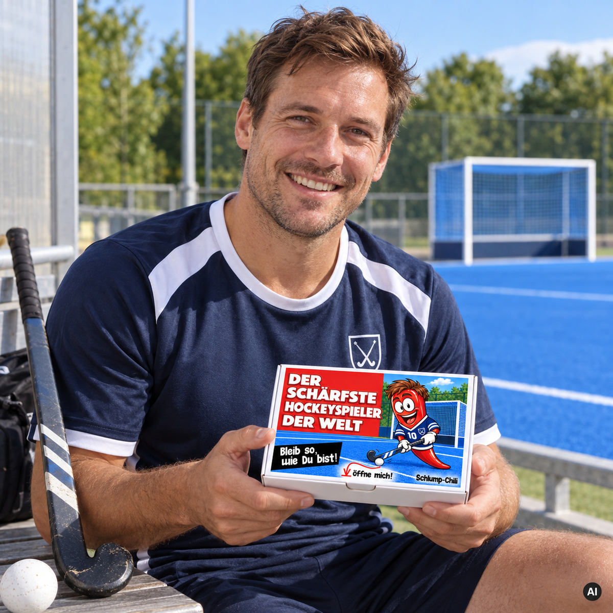 Der schärfste Hockeyspieler der Welt - Ein witziges Geschenk!