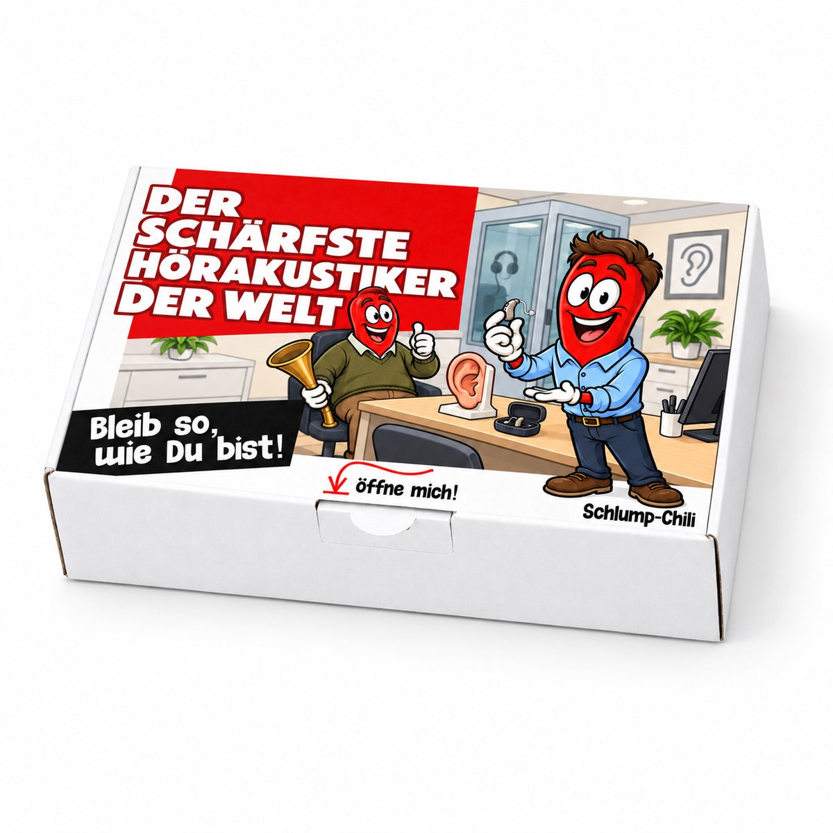 Der schärfste Hörakustiker der Welt – Schachtel schräg