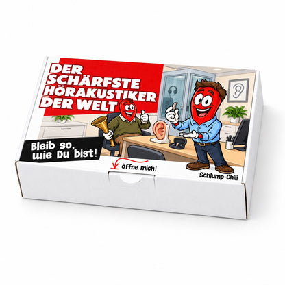 Der schärfste Hörakustiker der Welt – Schachtel schräg