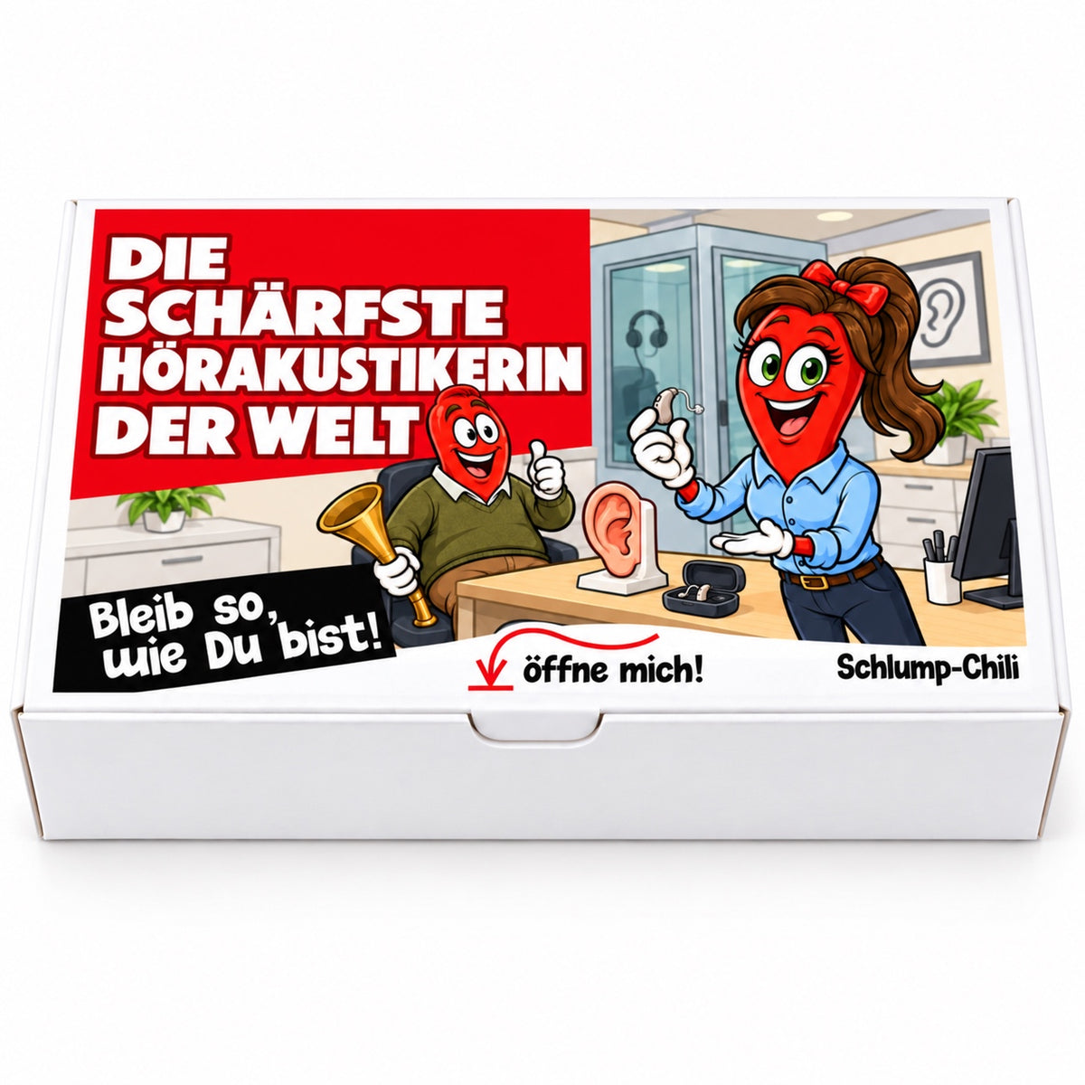 Die schärfste Hörakustikerin der Welt – Schachtel frontal