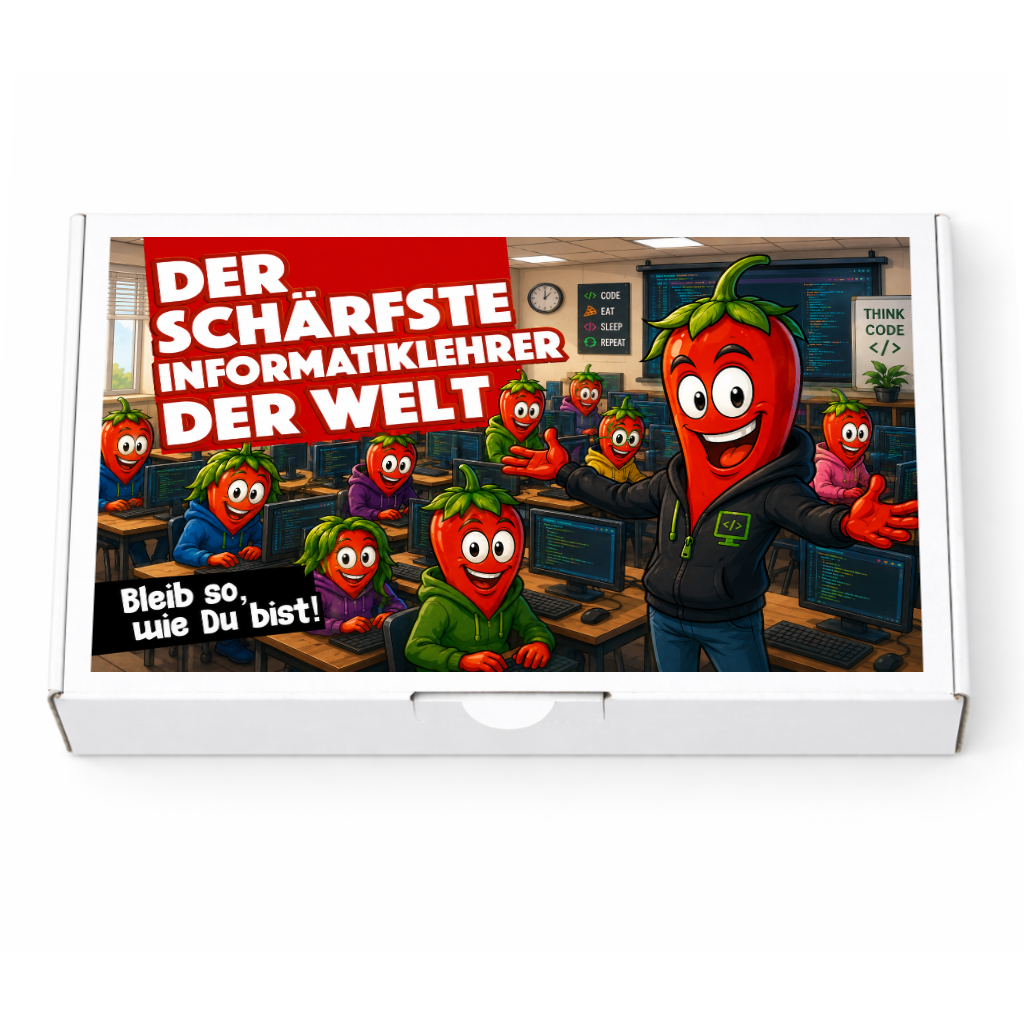 Der schärfste Informatiklehrer der Welt - Ein witziges Geschenk