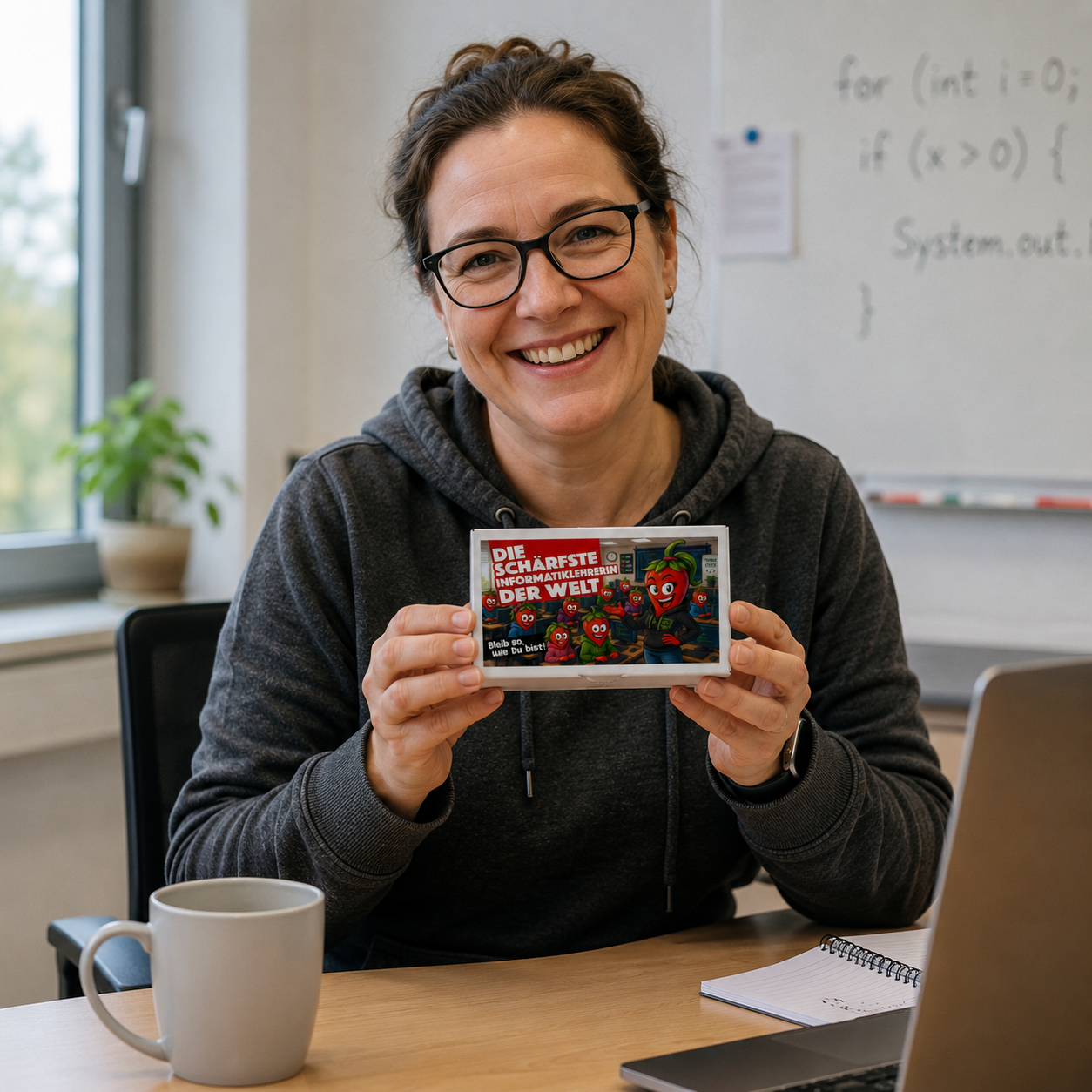 Die schärfste Informatiklehrerin der Welt - Ein witziges Geschenk