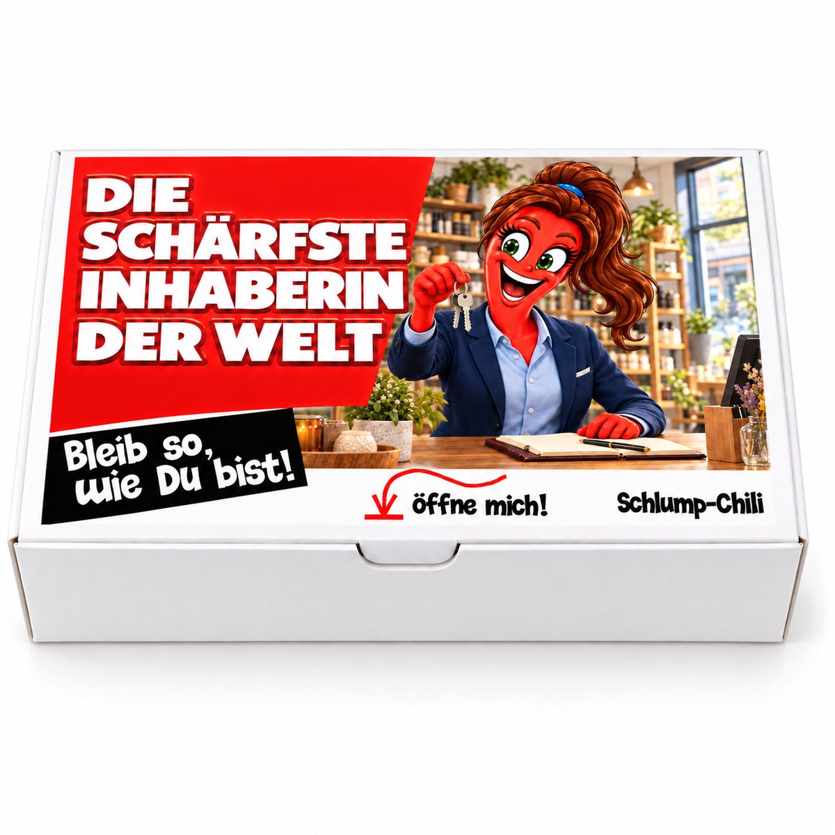 Die schärfste Inhaberin der Welt - Ein witziges Geschenk!