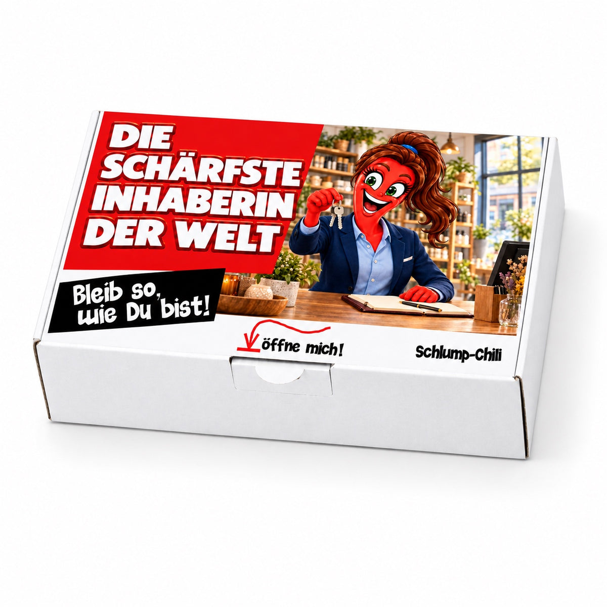 Die schärfste Inhaberin der Welt - Ein witziges Geschenk!