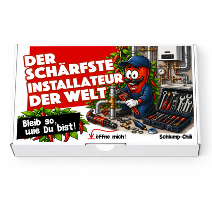 Der schärfste Installateur der Welt Geschenk Set