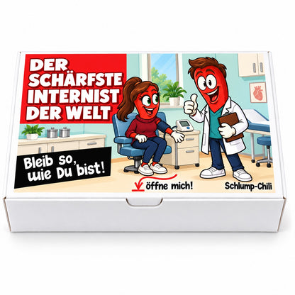 Der schärfste Internist der Welt – Vorderansicht