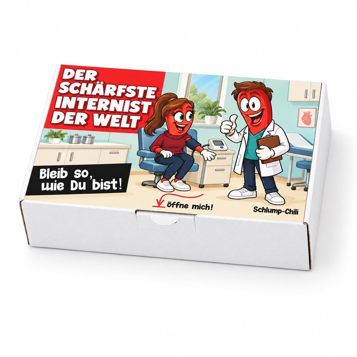 Der schärfste Internist der Welt – Schrägansicht