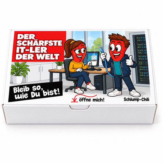 Der schärfste IT-ler der Welt – Vorderansicht