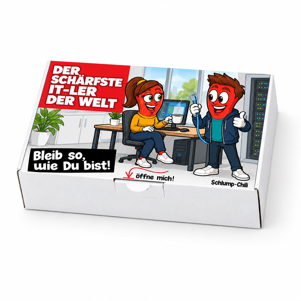 Der schärfste IT-ler der Welt – Schrägansicht