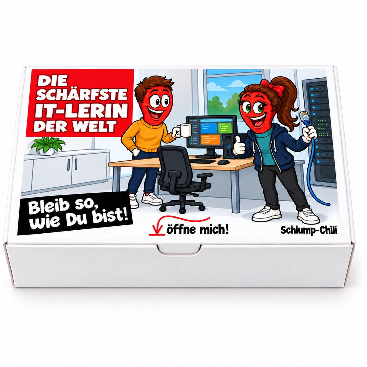 Die schärfste IT-lerin der Welt – Vorderansicht