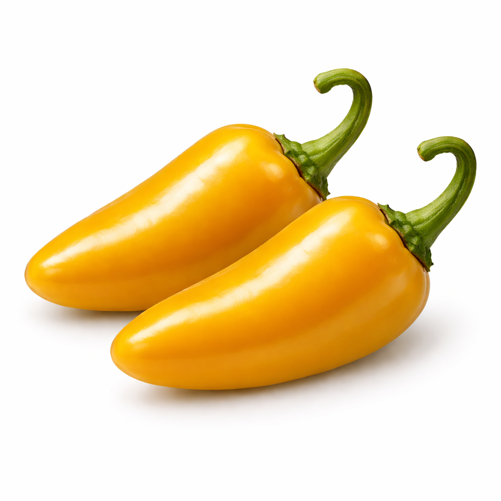 Frische Jalapeño Chili (rot, gelb, grün)