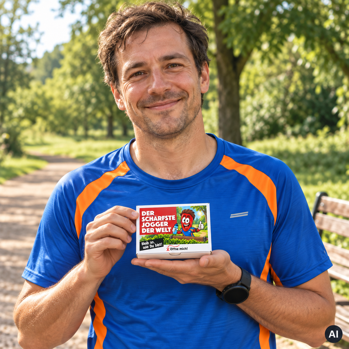 Der schärfste Jogger der Welt - Ein witziges Geschenk!