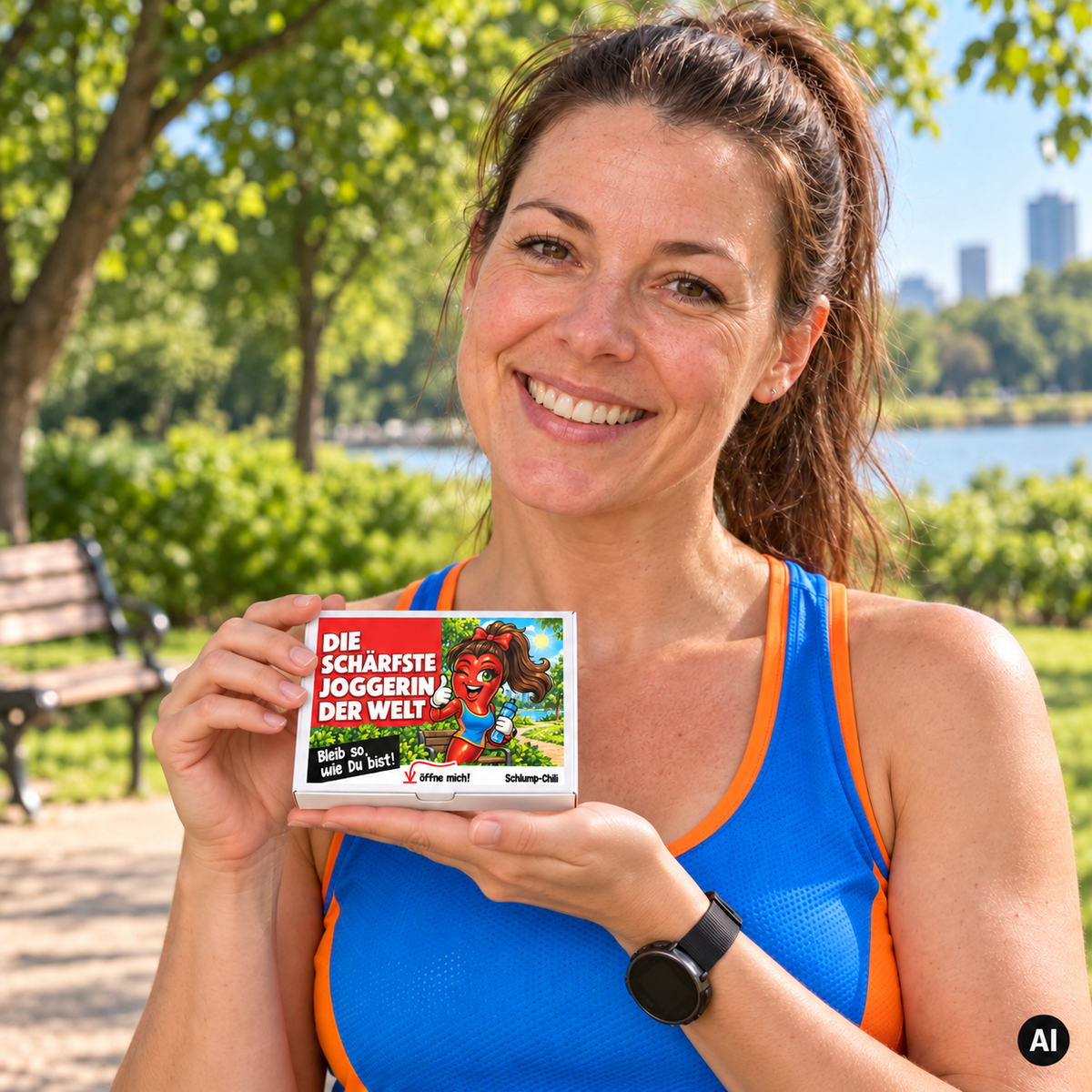 Die schärfste Joggerin der Welt - Ein witziges Geschenk!