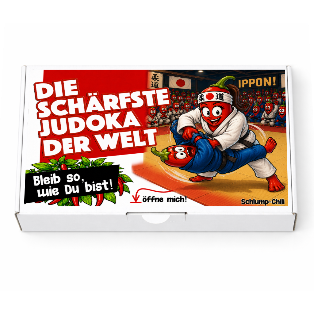 Die schärfste Judoka der Welt - Ein witziges Geschenk für die Judokämpferin