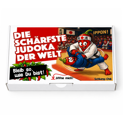 Die schärfste Judoka der Welt - Ein witziges Geschenk für die Judokämpferin