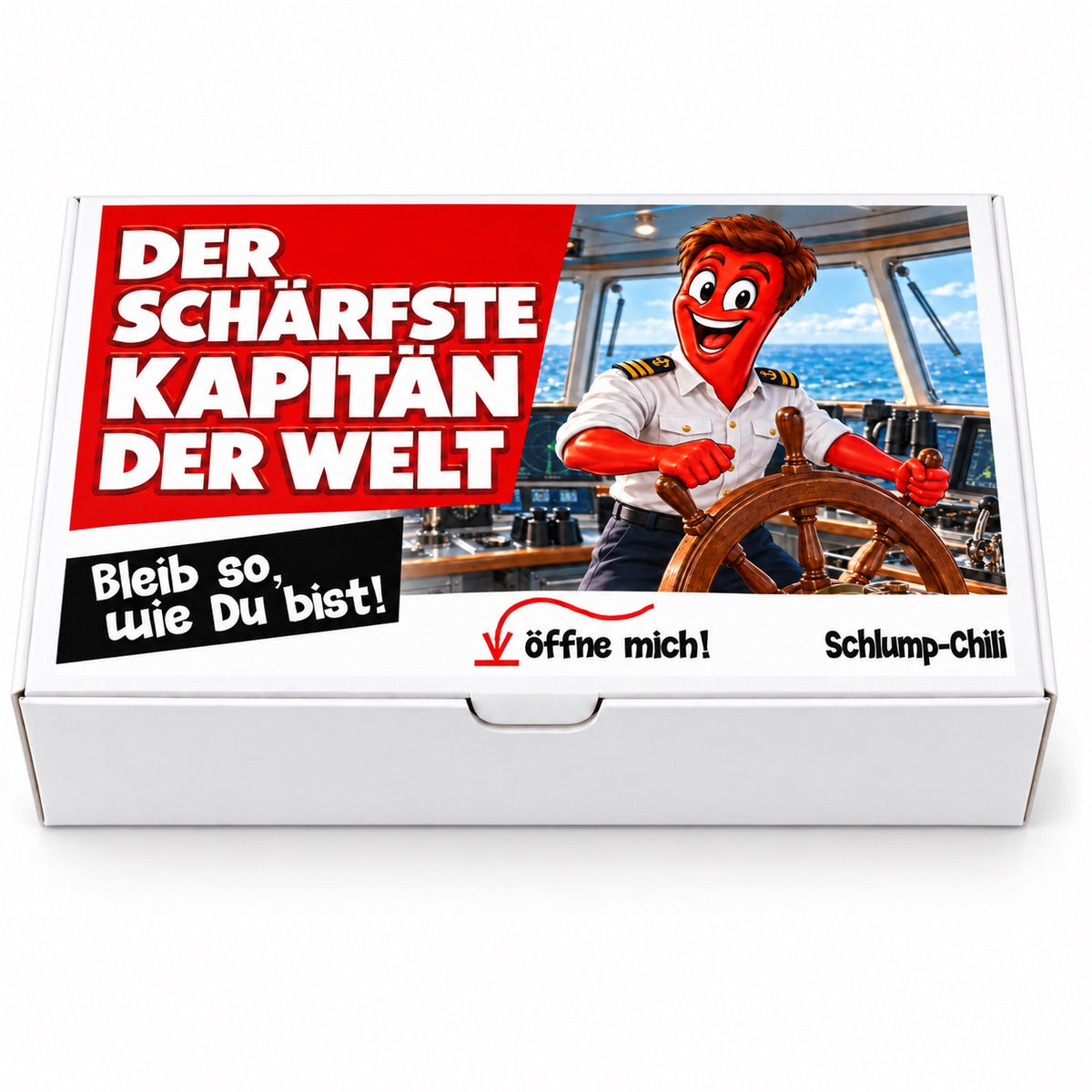 Der schärfste Kapitän der Welt - Ein witziges Geschenk!
