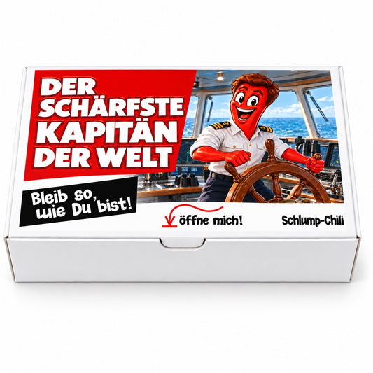 Der schärfste Kapitän der Welt - Ein witziges Geschenk!