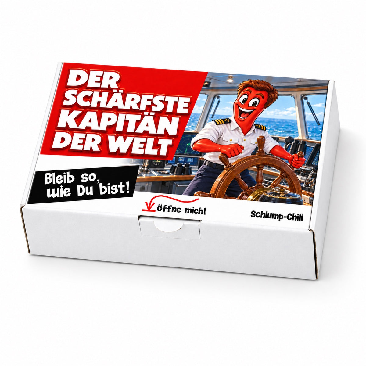 Der schärfste Kapitän der Welt - Ein witziges Geschenk!