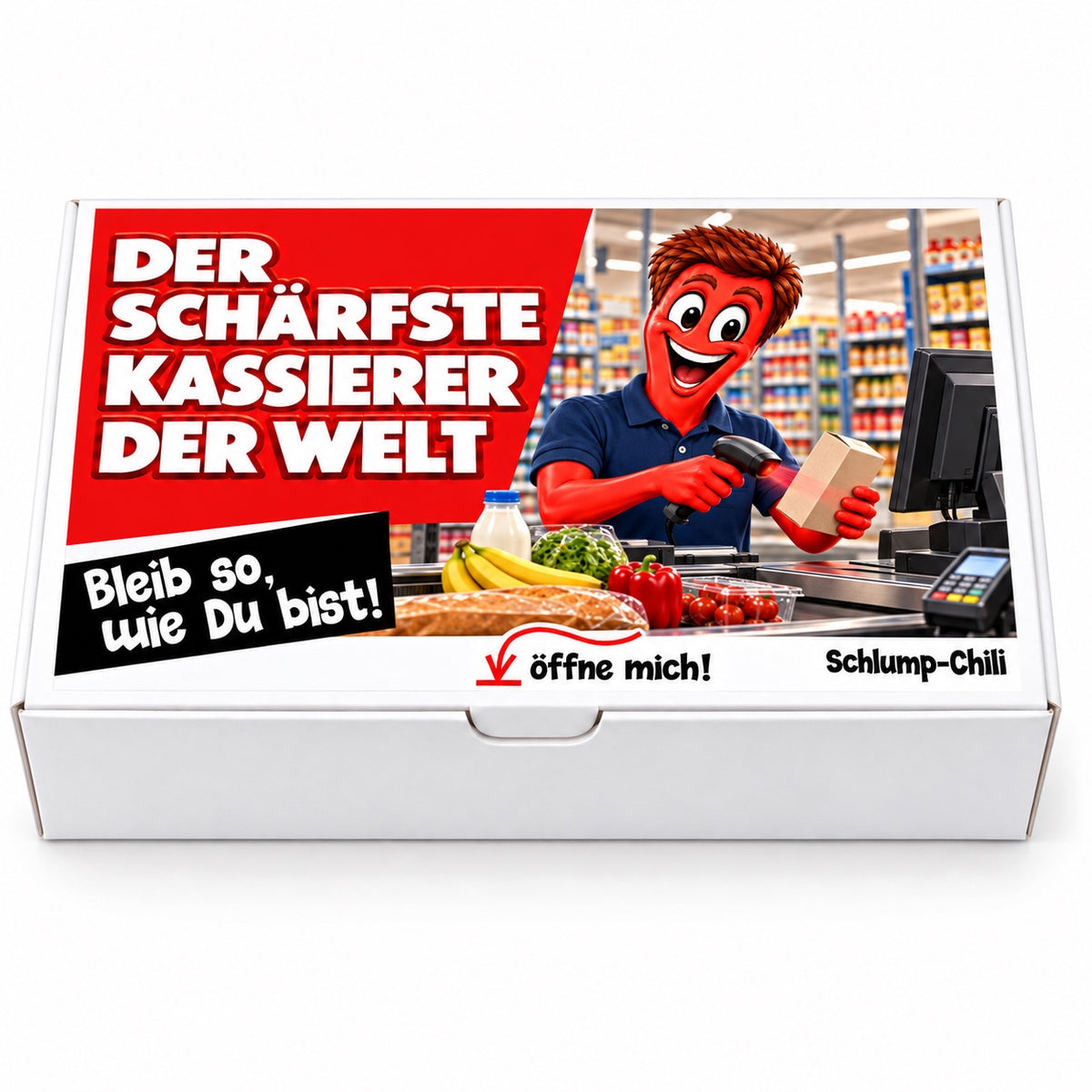 Der schärfste Kassierer der Welt - Ein witziges Geschenk!