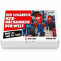 Der schärfste Kfz-Mechaniker der Welt – Geschenkbox Vorderansicht