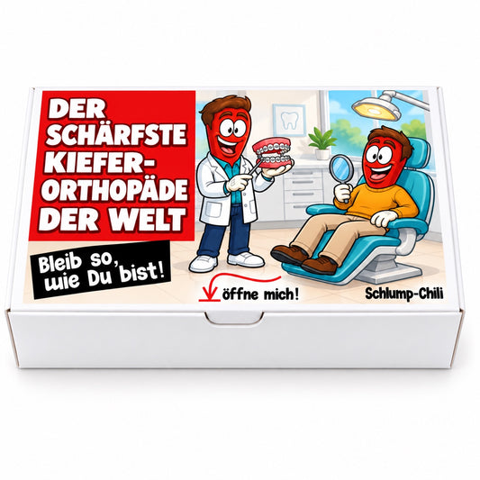 Der schärfste Kieferorthopäde der Welt – Vorderansicht
