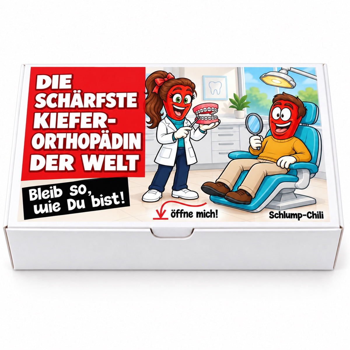 Die schärfste Kieferorthopädin der Welt – Vorderansicht