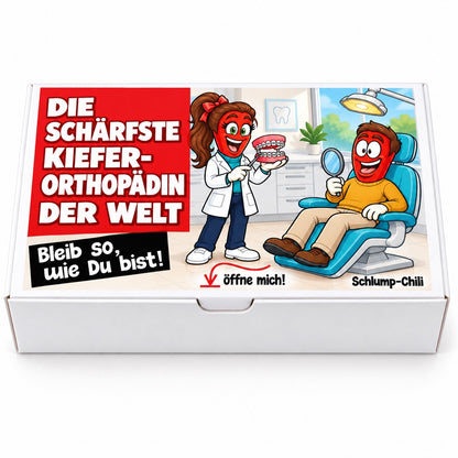 Die schärfste Kieferorthopädin der Welt – Vorderansicht