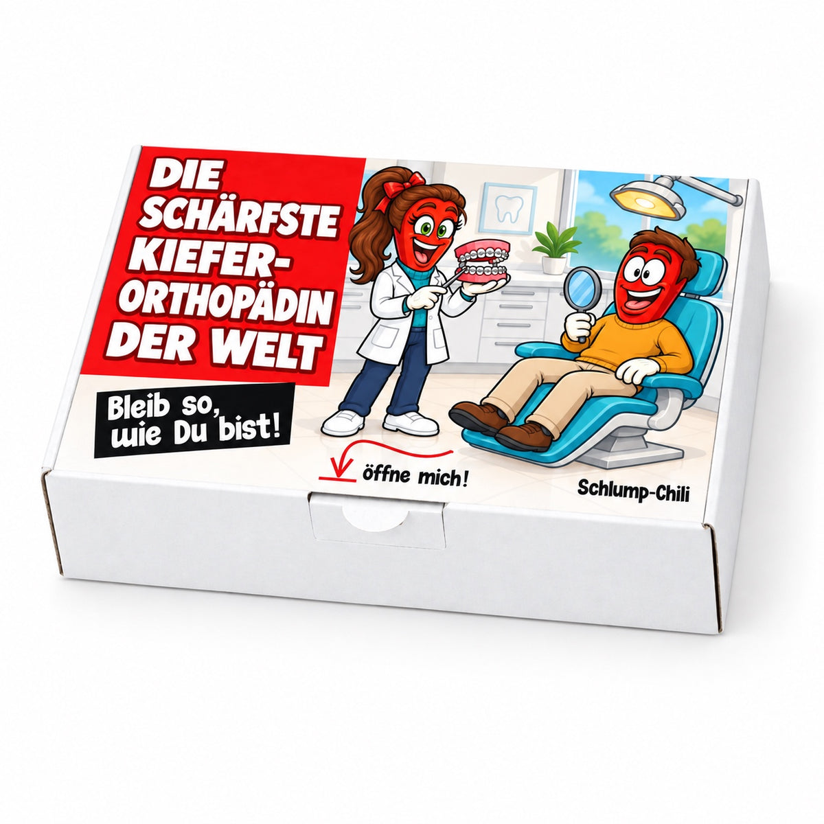 Die schärfste Kieferorthopädin der Welt – Schrägansicht