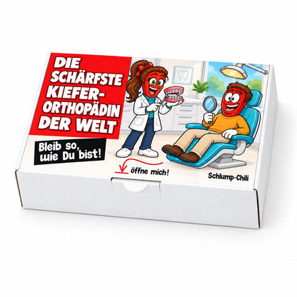 Die schärfste Kieferorthopädin der Welt – Schrägansicht