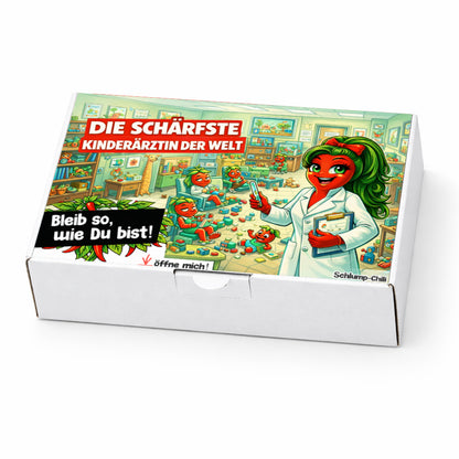 Die schärfste Kinderärztin der Welt - Ein witziges Geschenk Set für Kinderärzte
