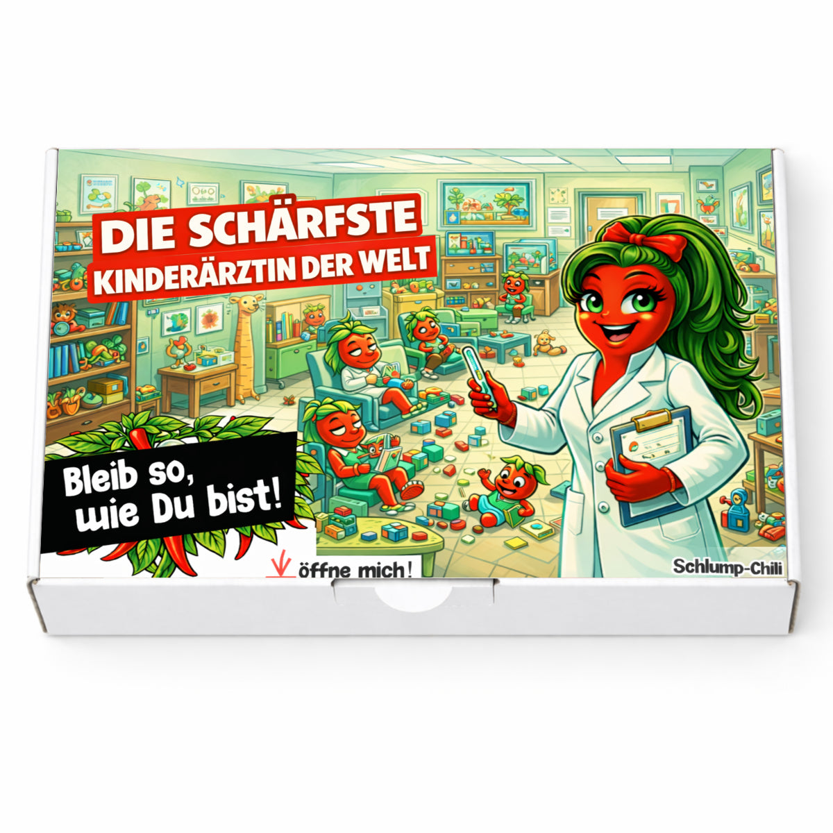 Die schärfste Kinderärztin der Welt - Ein witziges Geschenk Set für Kinderärzte