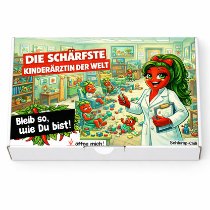 Die schärfste Kinderärztin der Welt - Ein witziges Geschenk Set für Kinderärzte
