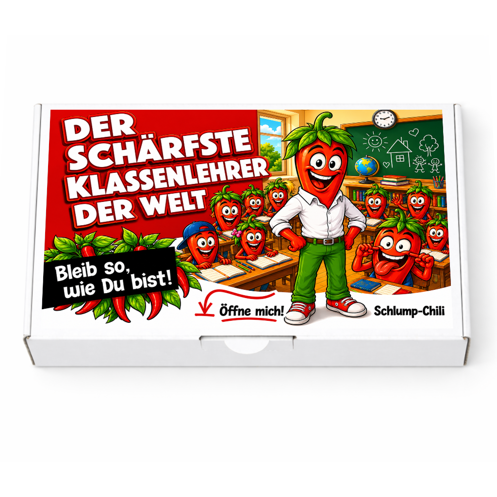 Der schärfste Klassenlehrer der Welt - Ein witziges Geschenk